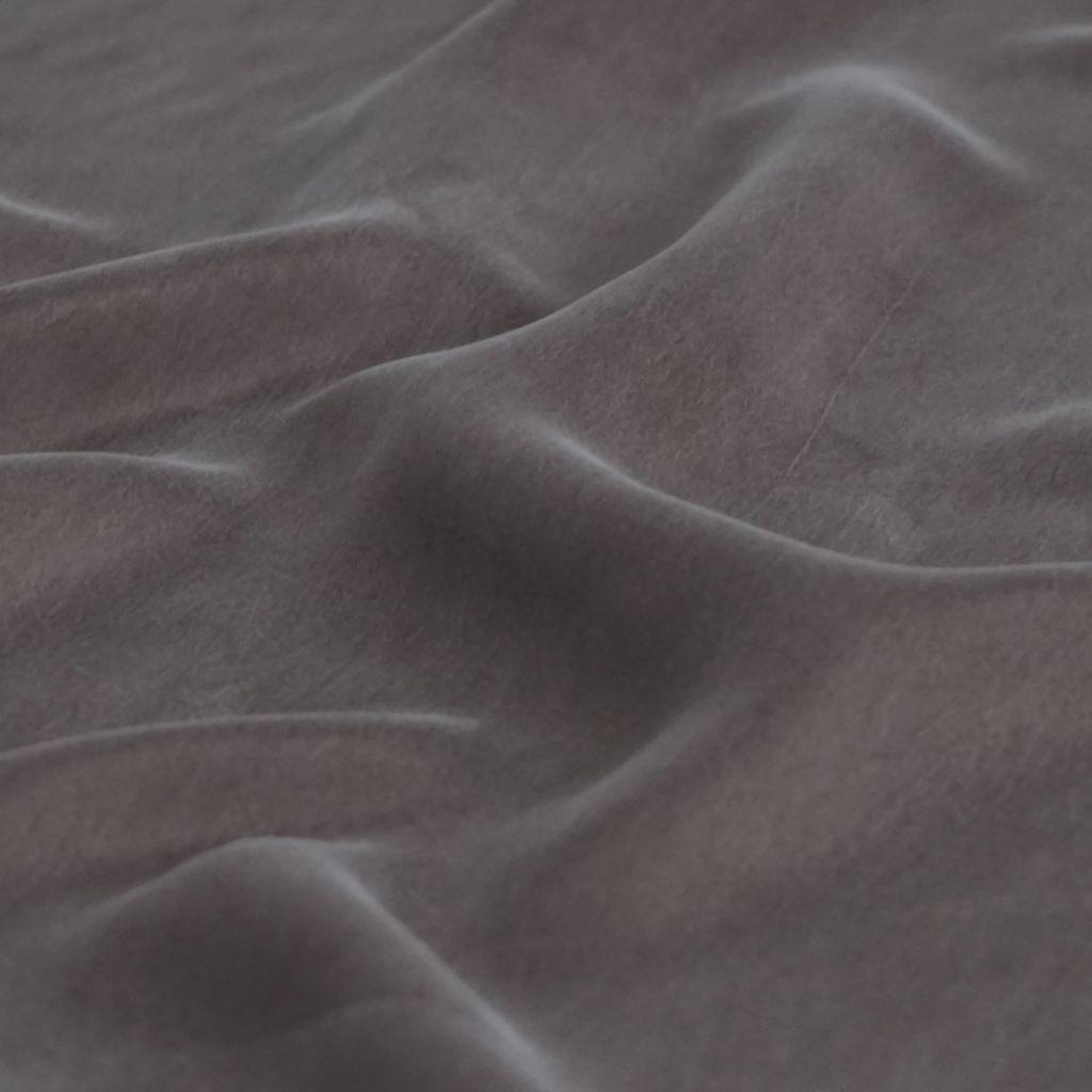 Soft touch Cupro Seidengefühl braun